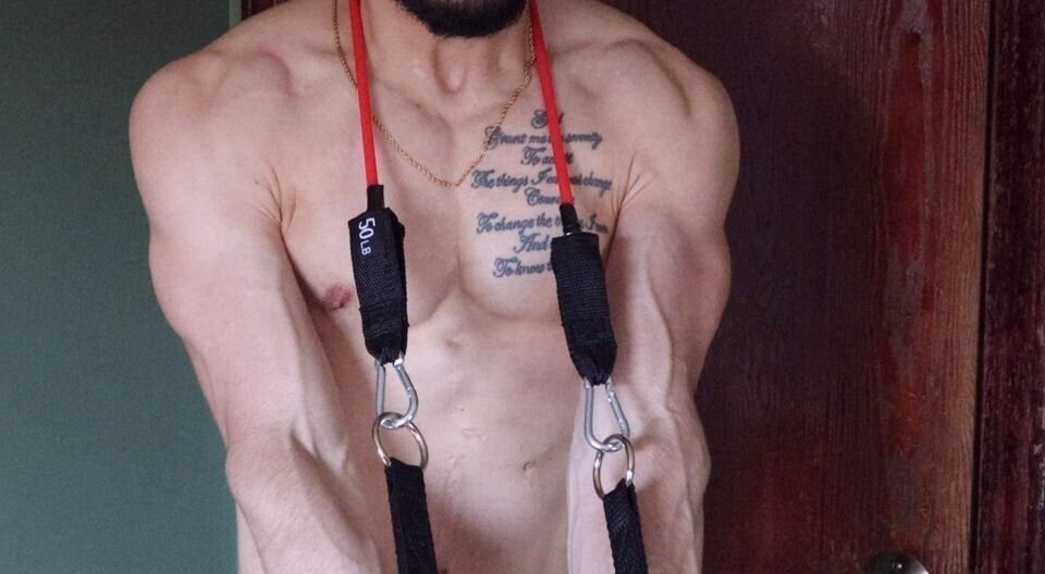 Resistance Bands Set, 30–50 lb, 11-Piece, Includes Bag and Instructions - Image 2